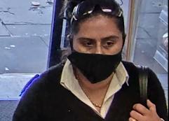 Fifth image of five females sought after various fragrance gift sets were stolen on October 30