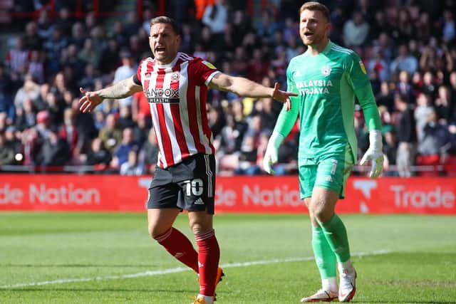 Sheffield United hope Billy Sharp will be fit if they reach the play-offs: Simon Bellis / Sportimage