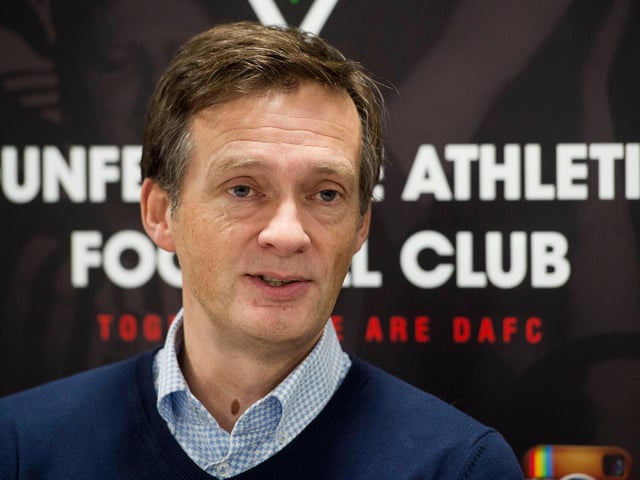 Dunfermline Athletic have revealed chairman Ross McArthur will stand down at the end of the season. He has been on the board at East End Park for seven years but has made the decision “following abhorrent personal abuse and attacks to which he was subjected”. (Dunfermline statement)