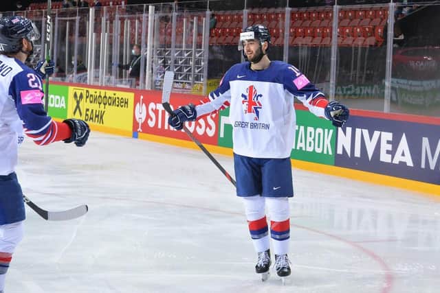 Modern day Liam Kirk, playing for GB. Pic: Dean Woolley