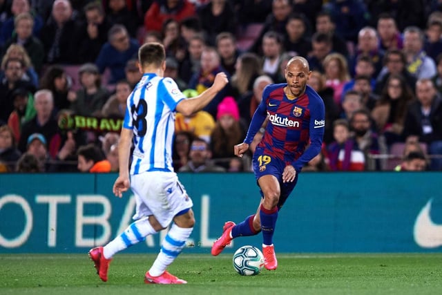 Braithwaite's last game for Boro was a pre-season friendly at Hartlepool in July. Seven months later, the Danish forward joined Spanish giants Barcelona on an emergency deal from La Liga strugglers Leganes. Braithwaite has made three appearances for Barca, starting once in a 1-0 league win over Real Sociedad.
