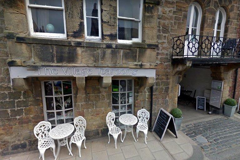 The Village Tearooms in Alnmouth feature in the ranking.
