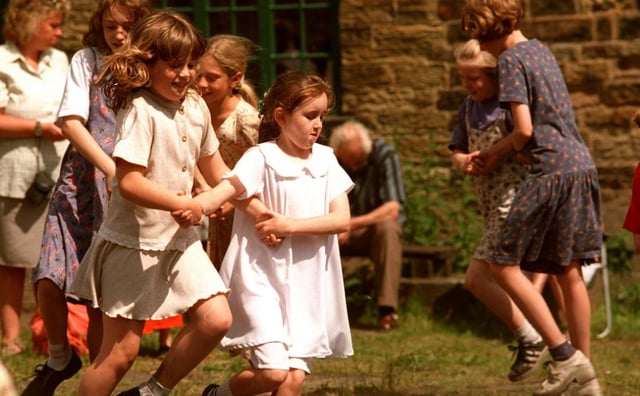 Pupils from St Marie's took part in Abbeydale's Day of Dance in 1996