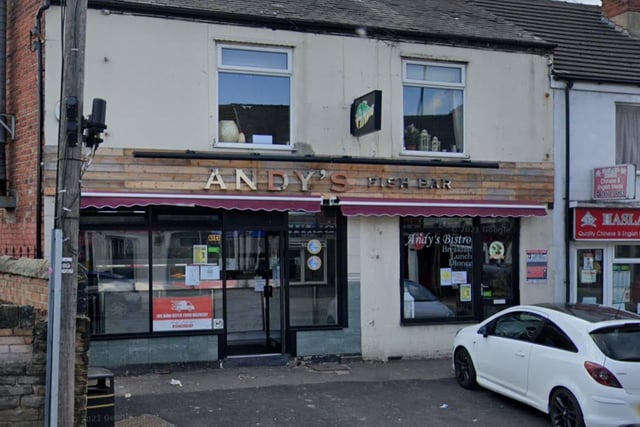 Andy's Fish Bar, 54 Mansfield Road, Hasland