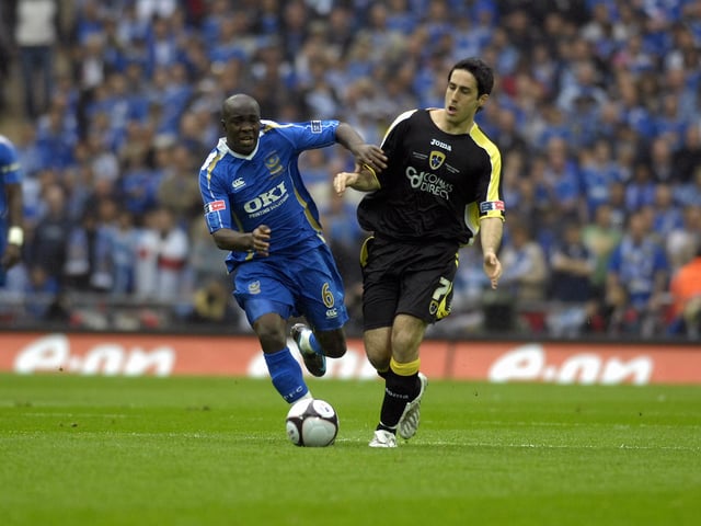 Match action from the final. Picture: Will Caddy