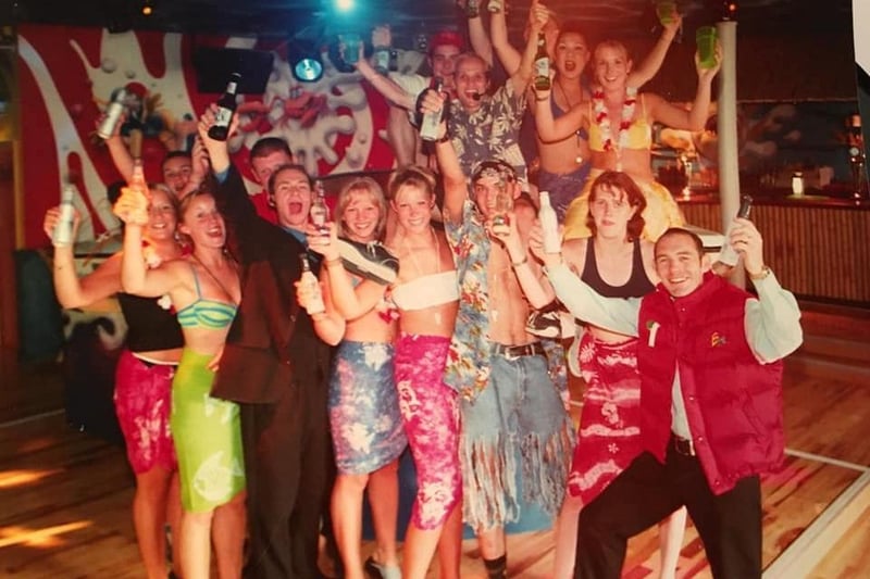 Spot anyone you know at the 90s launch night of the Beach Bar on Chapel Walk?