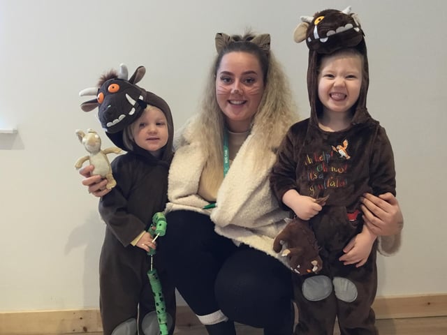 Children dressed up as their favourite book characters
