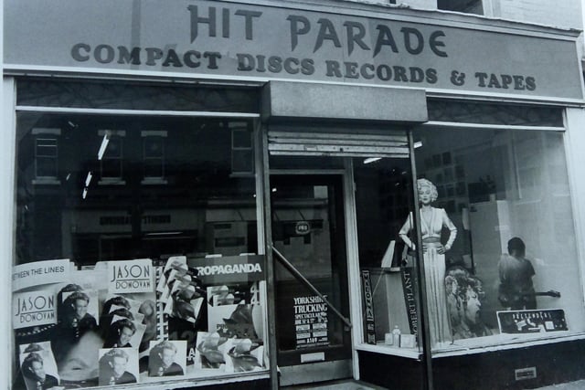 CDs, records and tapes. You got them all at Hit Parade. Was it a favourite of yours?