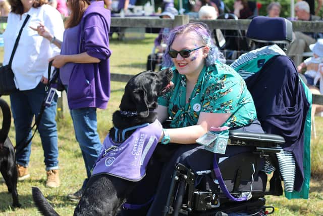 Canine Partners is a registered charity that assists people with disabilities to enjoy greater independence and quality of life through the provision of specially trained dogs,