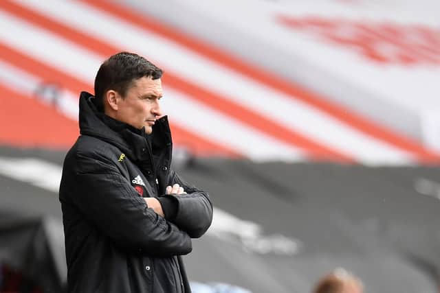 Sheffield United's interim manager Paul Heckingbottom  (Photo by PETER POWELL/POOL/AFP via Getty Images)