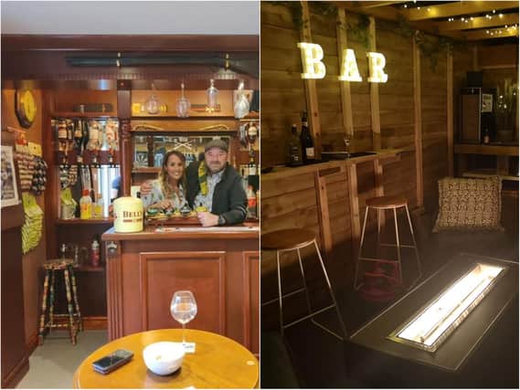 People from all over Milton Keynes have been sharing pictures of their amazing home bars.