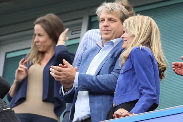 Chelsea's Todd Boehly, who led the Chelsea takeover, at Stamford Bridge: Paul Terry / Sportimage