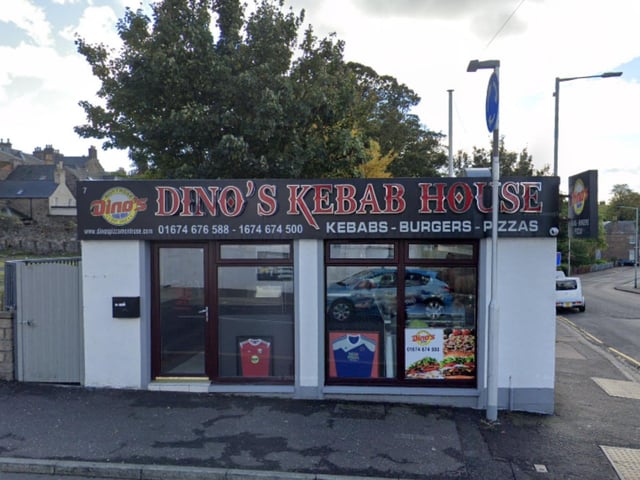 Dino's Pizza in Hume Street, Montrose, is beloved by locals, with one saying: "Best kebab in the town, make that Scotland, make that the world, make that the universe."