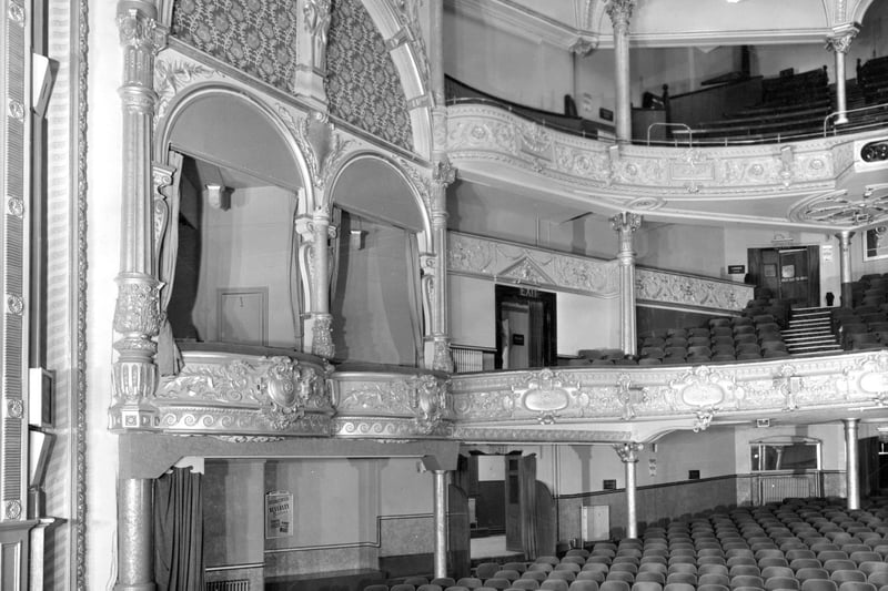 The theatre's ornate auditorium in 1932 (ref no s01634)