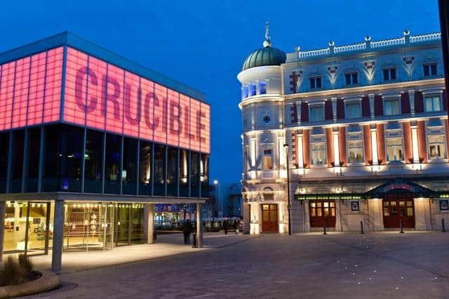 The Crucible and the Lyceum Theatre in Sheffield.