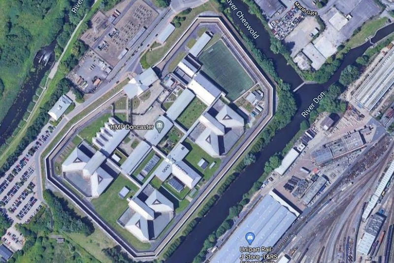 Little has changed in 26 years around Doncaster Prison. Picture: Google
