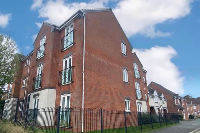 A two-bedroomed, ground-floor apartment on Bowne Street, Sutton that is on the market for buyers at £64,950. It could well be a bargain.