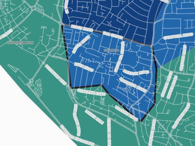Southsea West had 13 confirmed cases in the seven days to October 16, which was an increase of 160 per cent.
