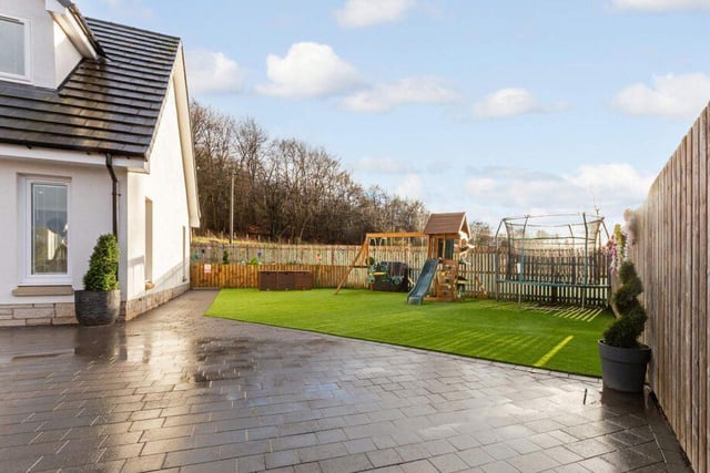 The enclosed garden is perfect for wee ones, pets and guests alike - offering ample space for fun and outside entertainment.