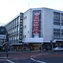 The now closed and much missed Debenhams department store on The Moor, Sheffield