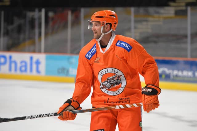 Evan Mosey has enjoyed a tremendous start to his Sheffield Steelers career