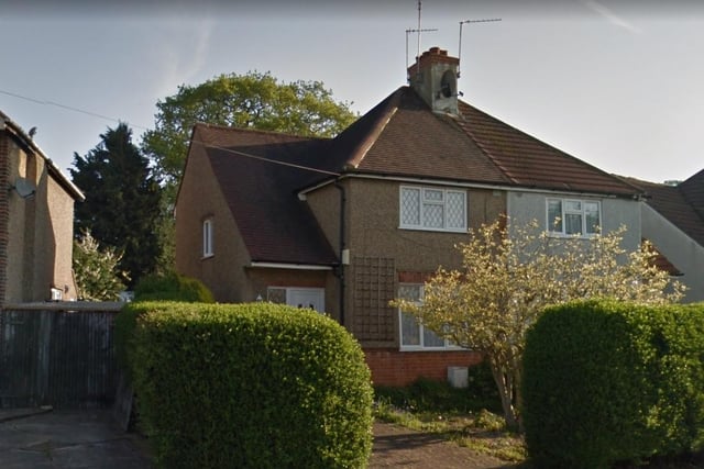 This three-bedroom semi-detached property on Greenway, Pinner, in the London borough of Harrow, is on the market with estate agent Chancellors for £515,000 - close to the November 2020 average price in London of £513,997.