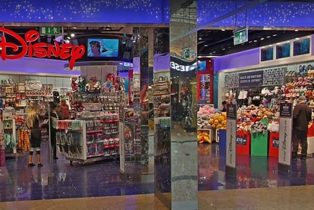The Disney Store in Meadowhall is set to close
