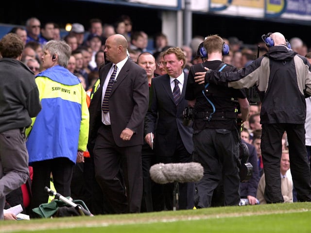The intensity of the occasion was too much for the Southampton players. Harry Redknapp had an armed guard. ‘The team were too scared to play,' he said.