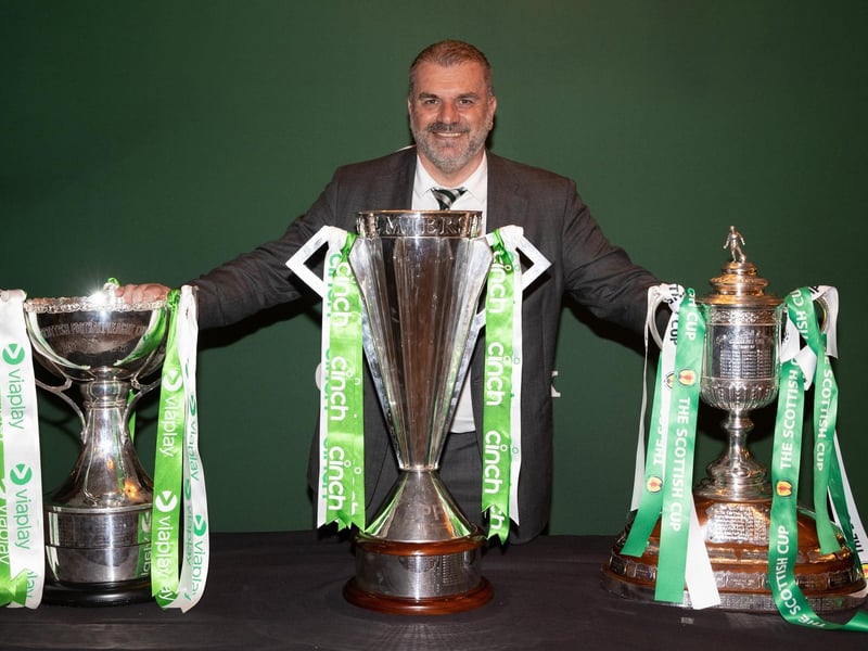 Before departing the club, Ange Postecoglou wrote his name into Celtic history by completing a world record breaking eighth treble. 