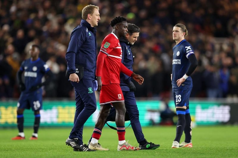 Bangura was forced off in the first leg of the Carabao Cup tie against Chelsea and is expected to be sidelined for the next few months.