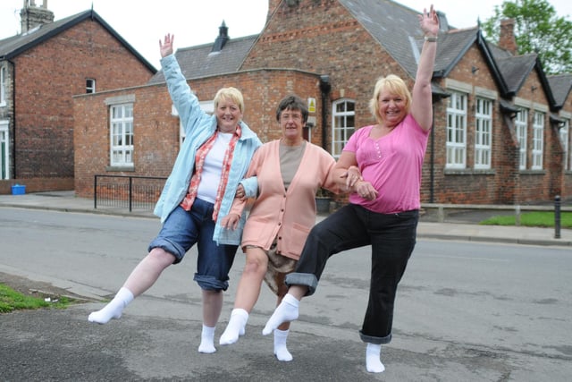 Dawn Hindle, Jean Procter and Celia Legg were on the lookout for old tap shoes in 2010. Who can tell us more?
