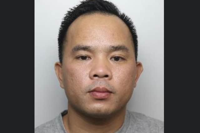 Tuy Van Tran, of no fixed address, has been jailed for 12 years at Sheffield Crown Court following a machete attack on his ex-partner