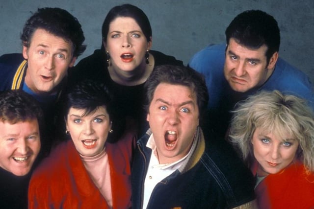 Influential sketch show spun off from a long running Scottish radio show. It introduced the world to Glaswegian street philosopher Rab C. Nesbitt and The Baldy Man. A total of thirty 25-minute episodes were produced.