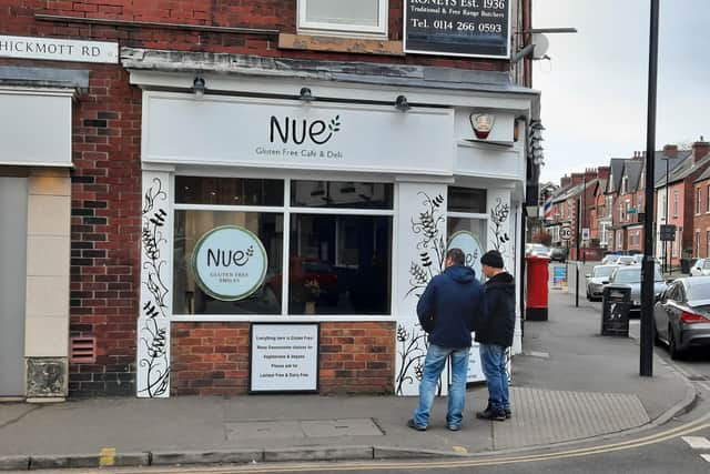 Nue is set to open as a gluten-free cafe including vegetarian and vegan options.