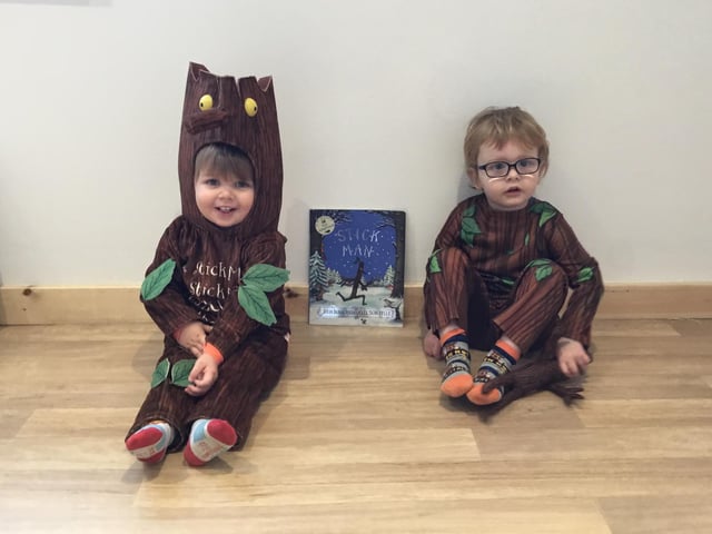 Children dressed up as their favourite book characters