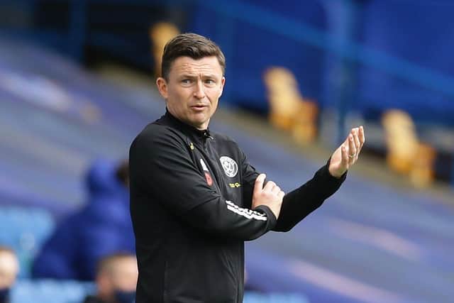 Paul Heckingbottom is holding the fort at Sheffield United at least until the end of the season. David Klein/Sportimage