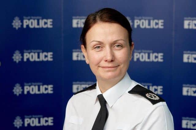 Chief Lauren Poultney, of South Yorkshire Police, is urging people to speak out about those who walk the streets armed with guns and knives