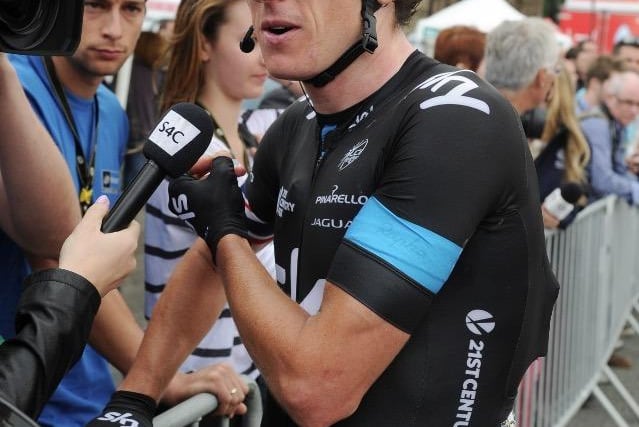 Geraint Thomas eight years ago. The Welshman is a contender for the title this year.
