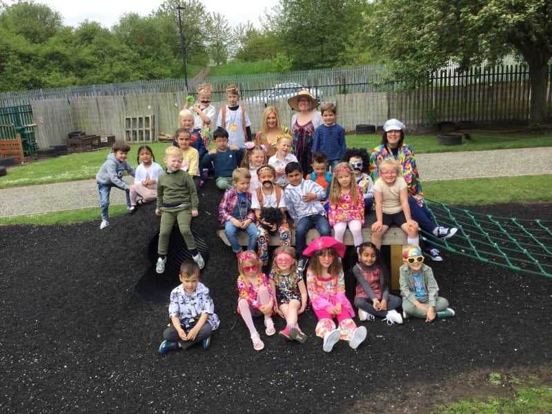 There were some great costumes in the reception class