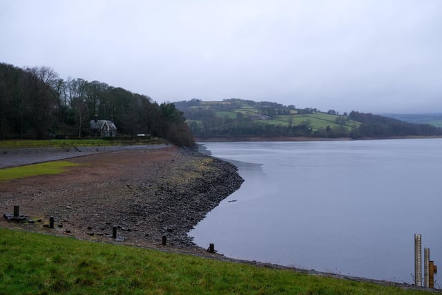 The 61/62 bus service operated by Stagecoach is a circular route from Hillsborough, Sheffield, visting the picturesque areas of Loxley, High Bradfield, Low Bradfield, Dungworth and Stannington. Pictured is the Damflask reservoir in Bradfield.