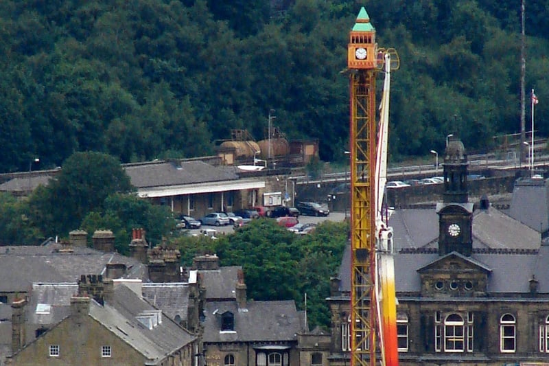 Towering over Buxton in 2008
