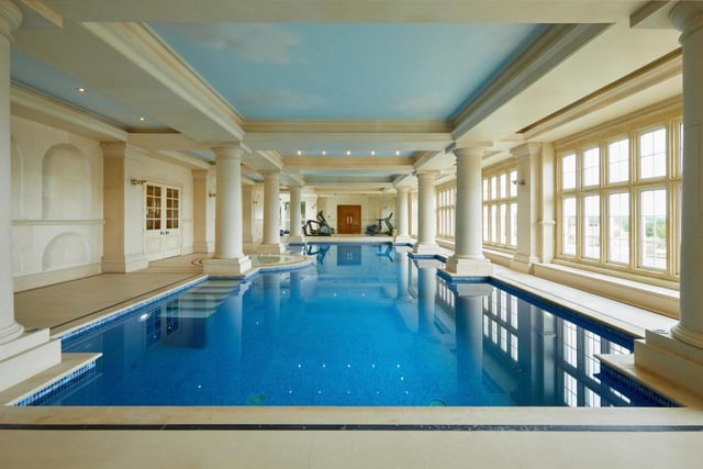 Luxury oozes from every orifice of this place, nowhere more so than here in the stunning indoor swimming pool that also has a hot tub, steam room, sauna and changing rooms.