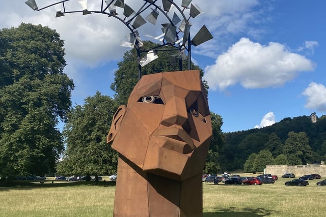 The Flybrary at Chatsworth sculpture trail by Christine Rose