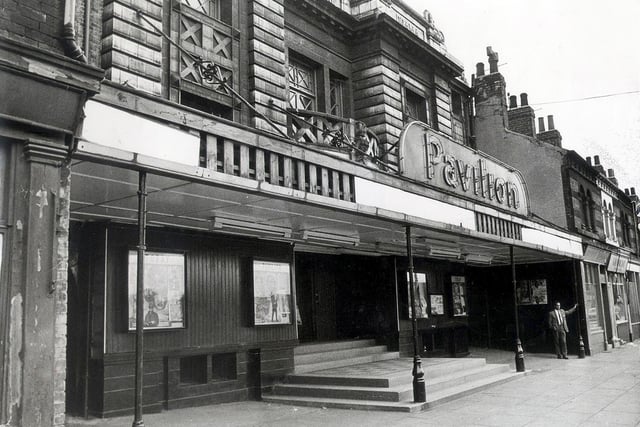 The Pavilion Cinema, Attercliffe Common, pictured here in August 1971. The cinema opened on December 23, 1915 and finally closed in 1979.  It was finally demolished in May 1982.