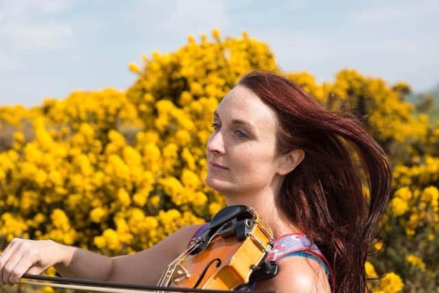 Nancy Kerr, an award-winning folk artist living in Pitsmoor, Sheffield, is among the musicians planning to play garden gigs for their neighbours during the coronavirus pandemic (pic: James Fagan Photography)