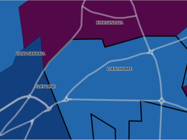 Edenthorpe and Mere Lane - down 35.7%