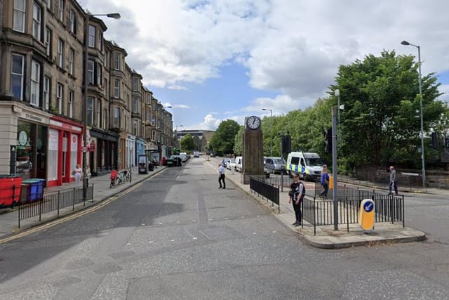 No Covid-19 linked deaths have been reported in this area of Edinburgh which has a population of 3,229. 7.2 per cent of people living here are aged over 70.