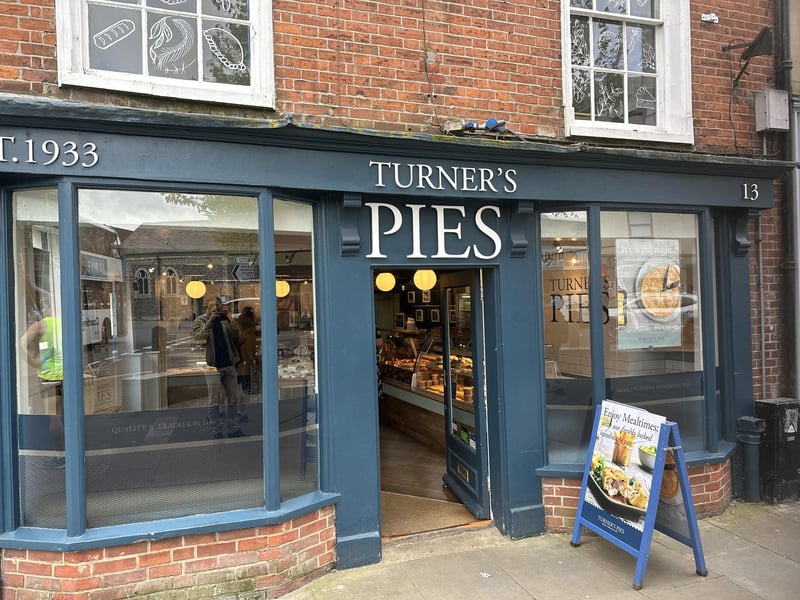 Slightly further afield but Turner's Pies in Chichester and Petersfield were voted for by four of our readers.