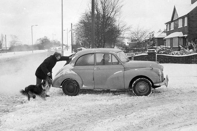1968 and the snow in Mansfield Woodhouse