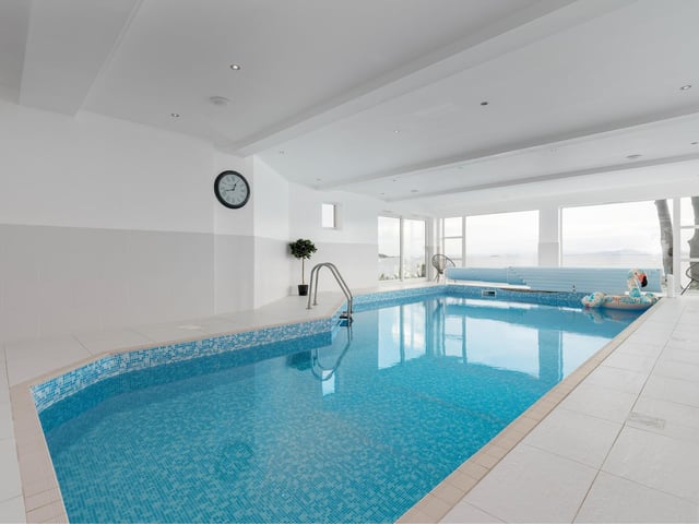 Swimming pool.